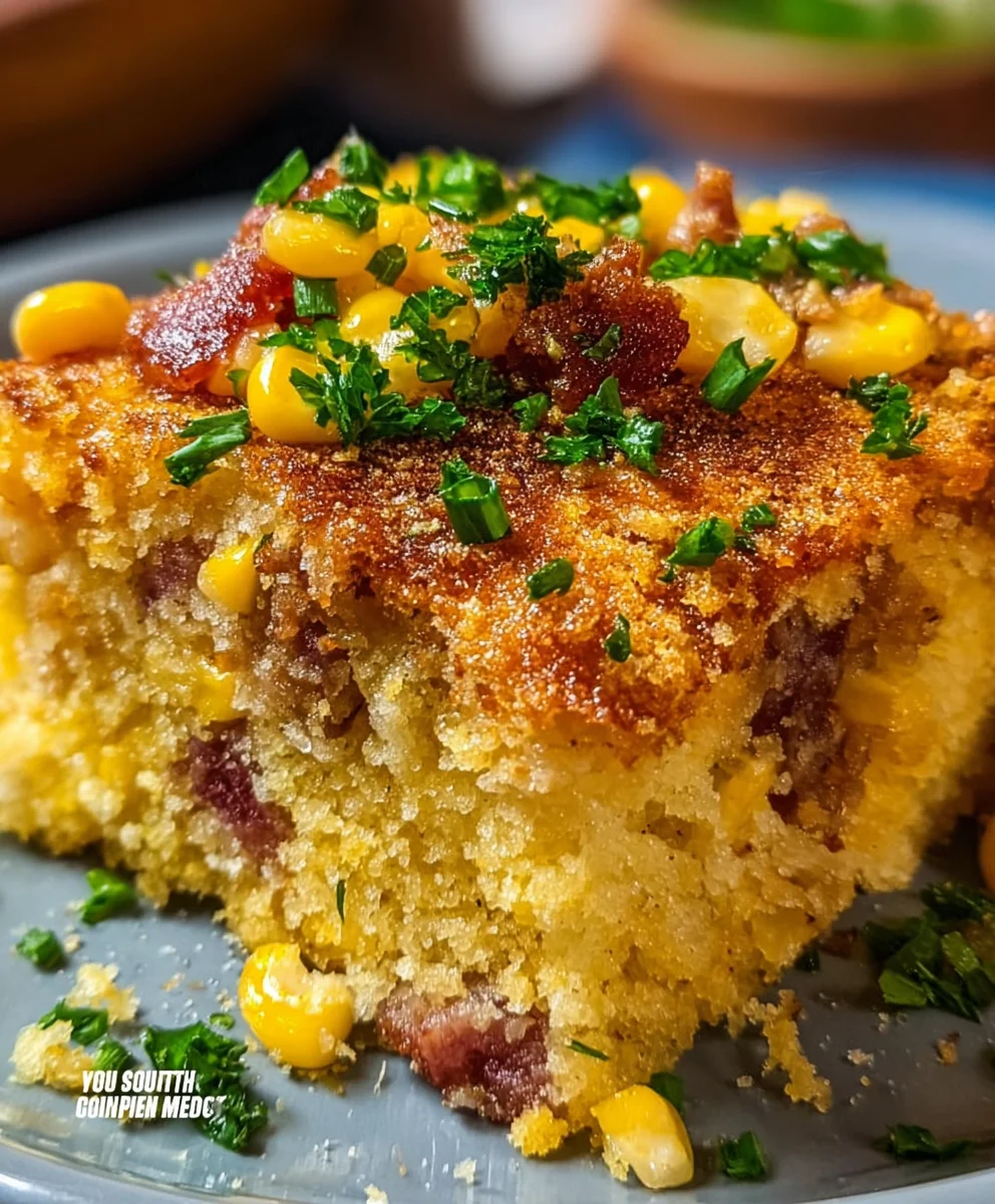 Loaded Cornbread Casserole Southern Comfort Recipe