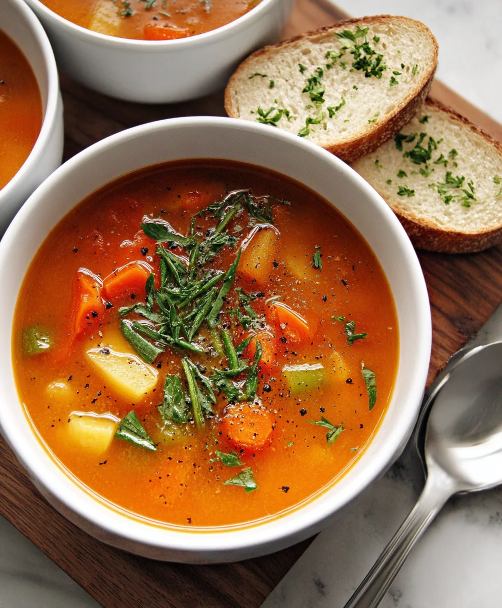 Easy Vegetable Soup Recipe - Simple Comfort Food