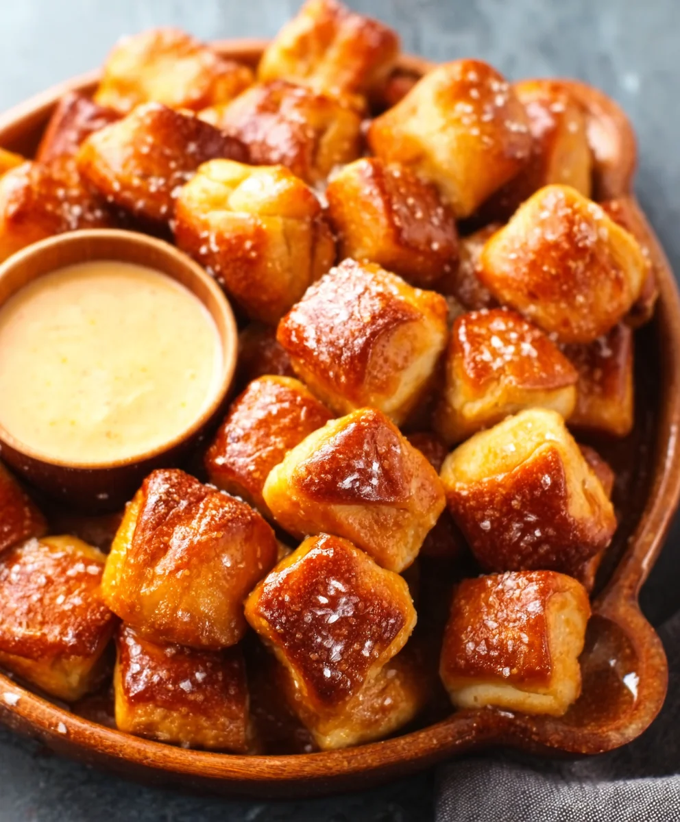 Buttery Soft Pretzel Bites Recipe