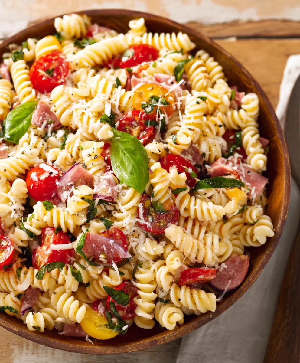 Best Italian Pasta Salad Recipe- Easy & Delicious