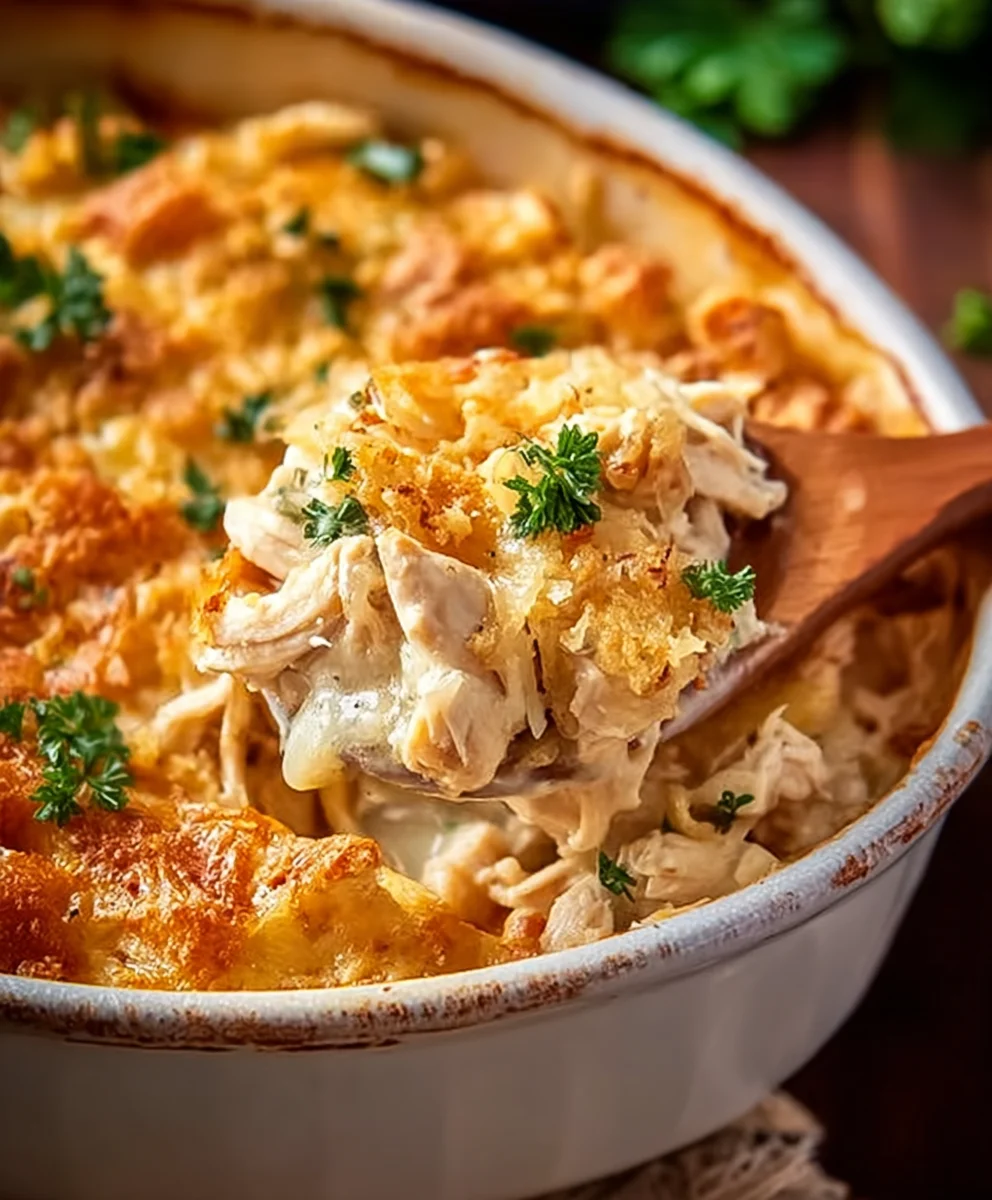 Million Dollar Chicken Casserole - Easy Family Favorite