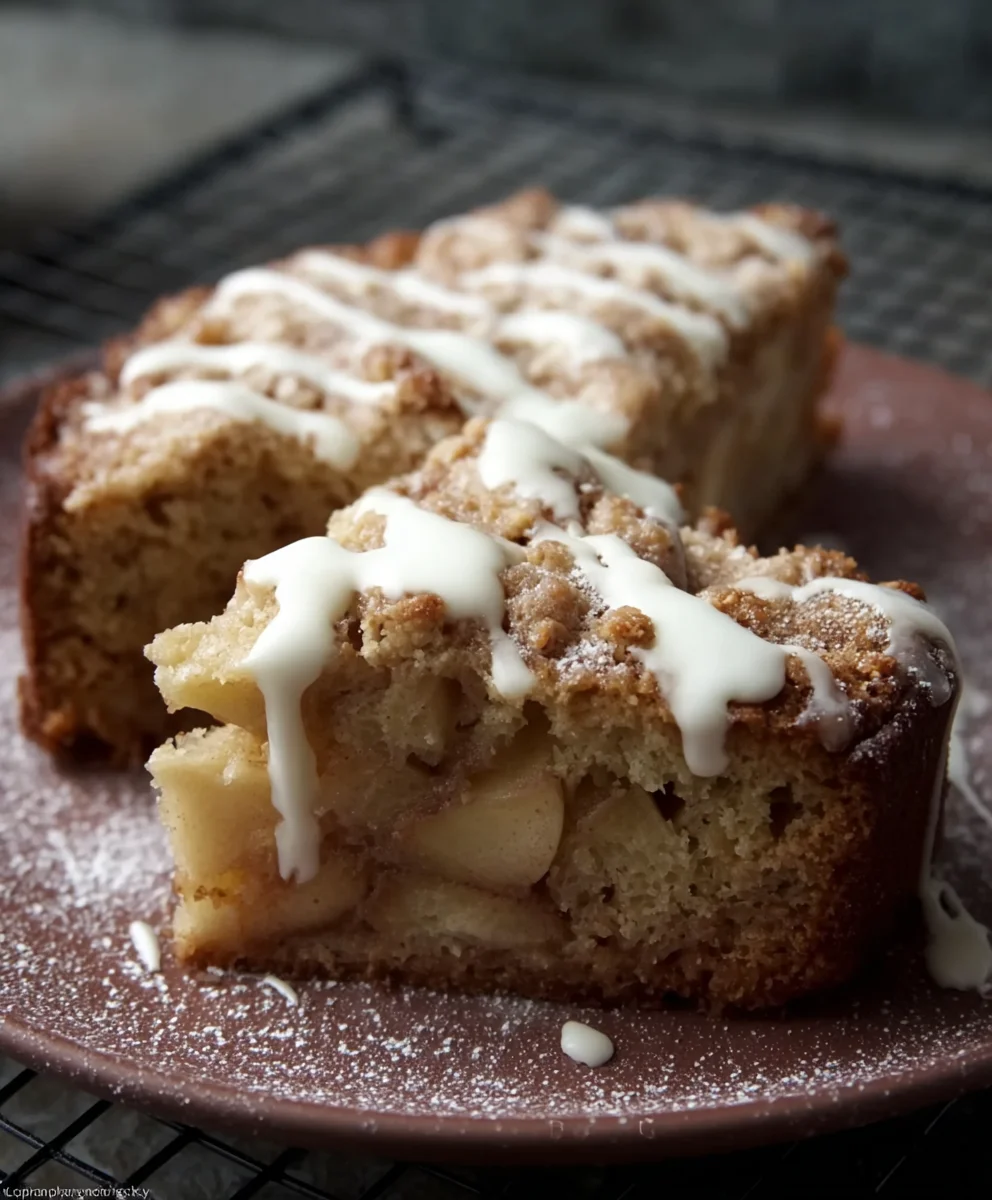 Apple Crum extractble Cake Recipe - Easy & Delicious