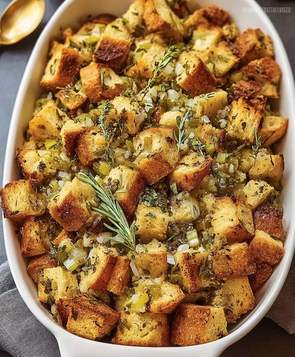 Classic Beef Stuffing Recipe-Holiday Favorite