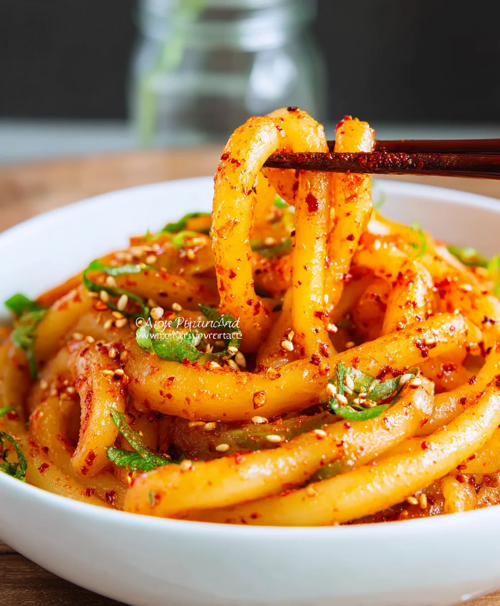 Spicy Potato Noodles - Quick & Flavorful Beef Recipe