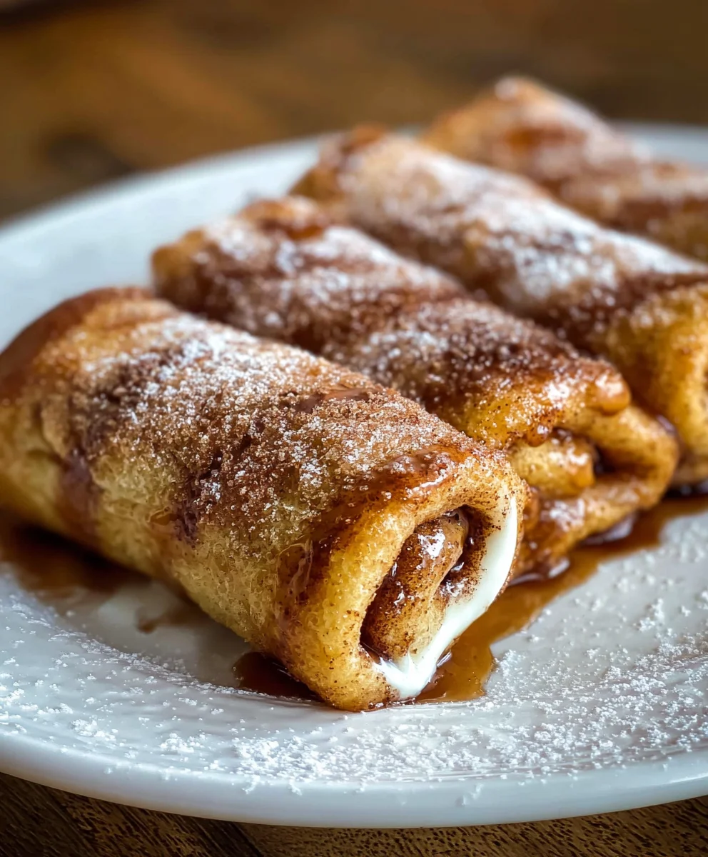 Cinnamon Roll French Toast Roll Ups-Easy Breakfast Treat