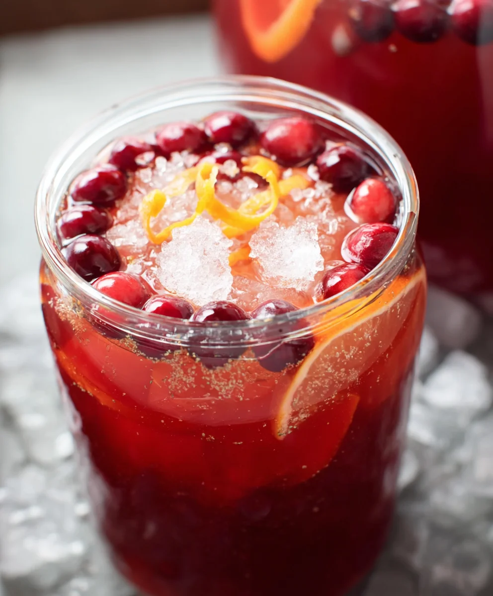 Festive Non-Non-Non-Alcoholic Alternativeic Holiday Punch - Easy & Delicious