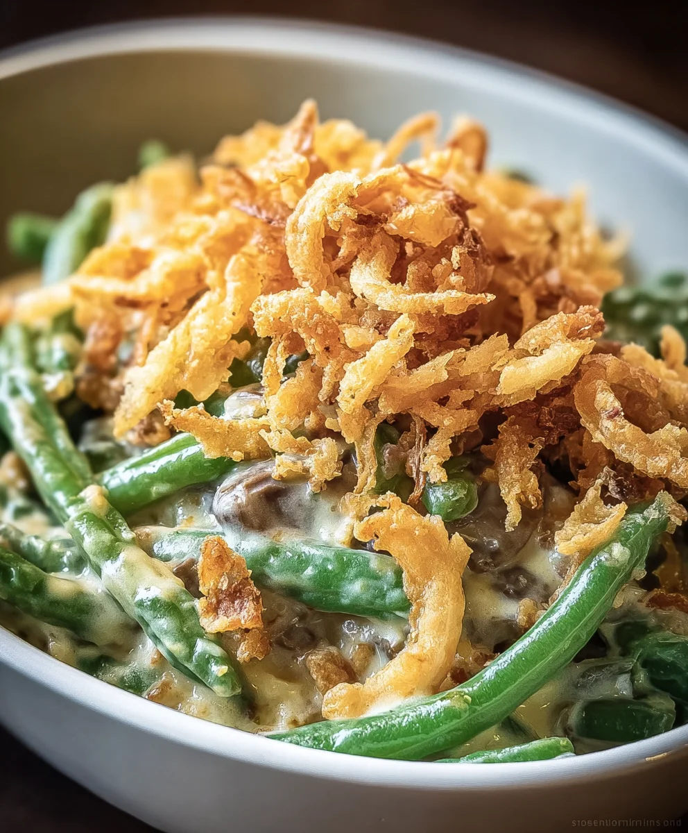 Classic Green Bean Casserole - Easy & Delicious
