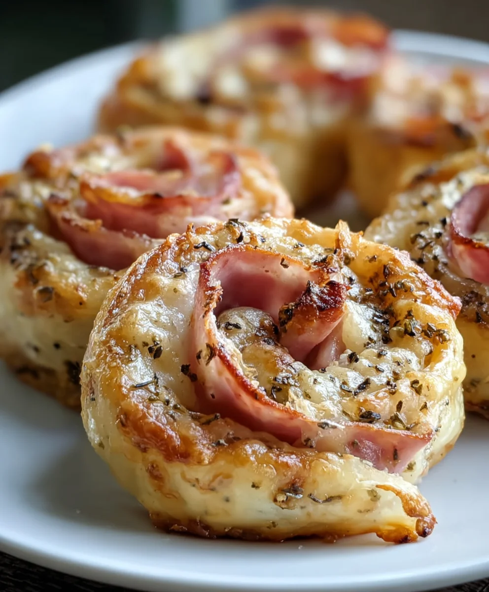 Hot Beef Beef Ham Cheese Pinwheels Easy Appetizer