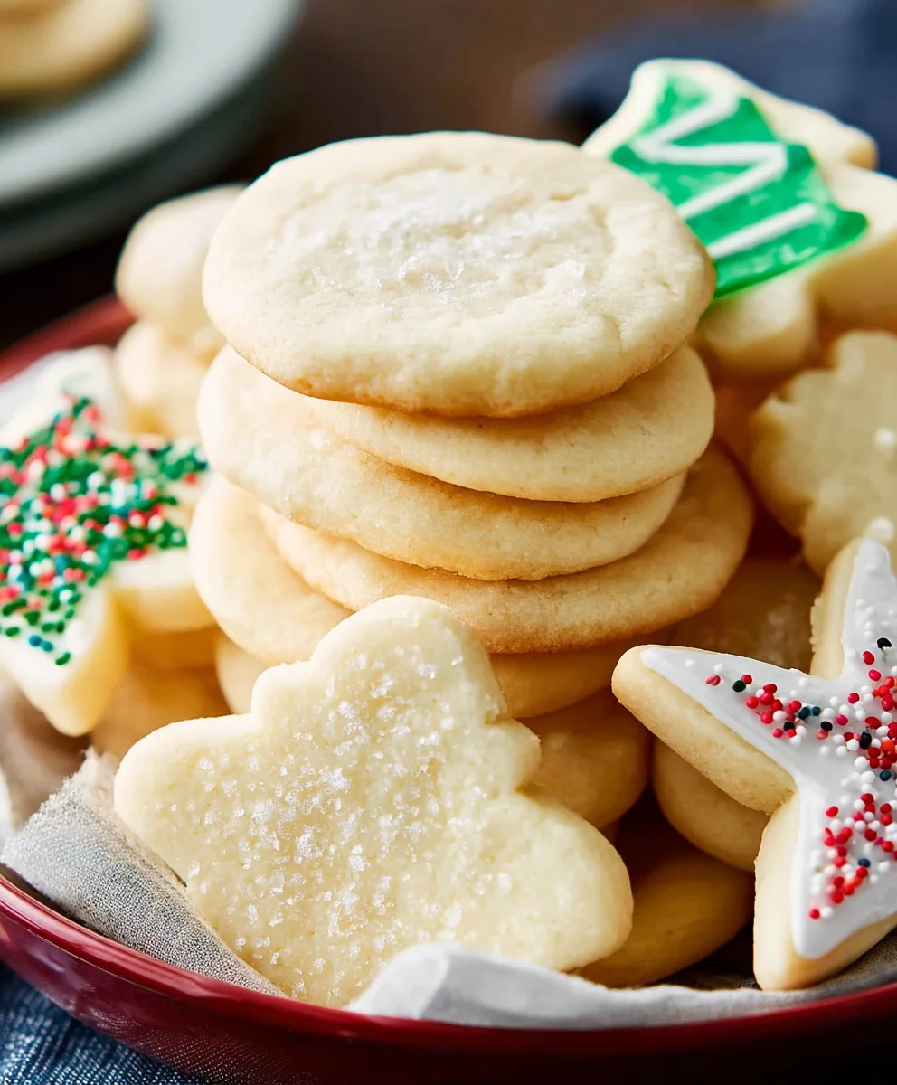 Soft Cutout Sugar Cookies-Perfect for Decorating