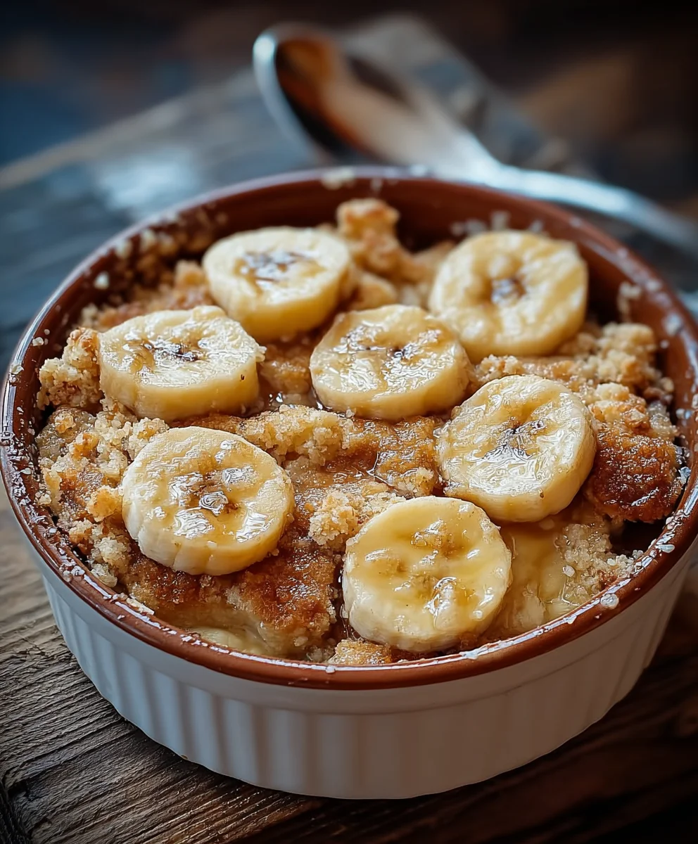 Southern Banana Cobbler Delight-Easy Sweet Recipe