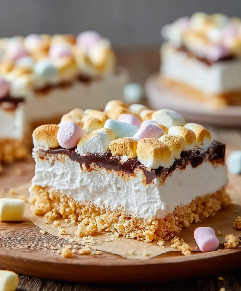 Easy No-Bake Marshmallow Slice Recipe