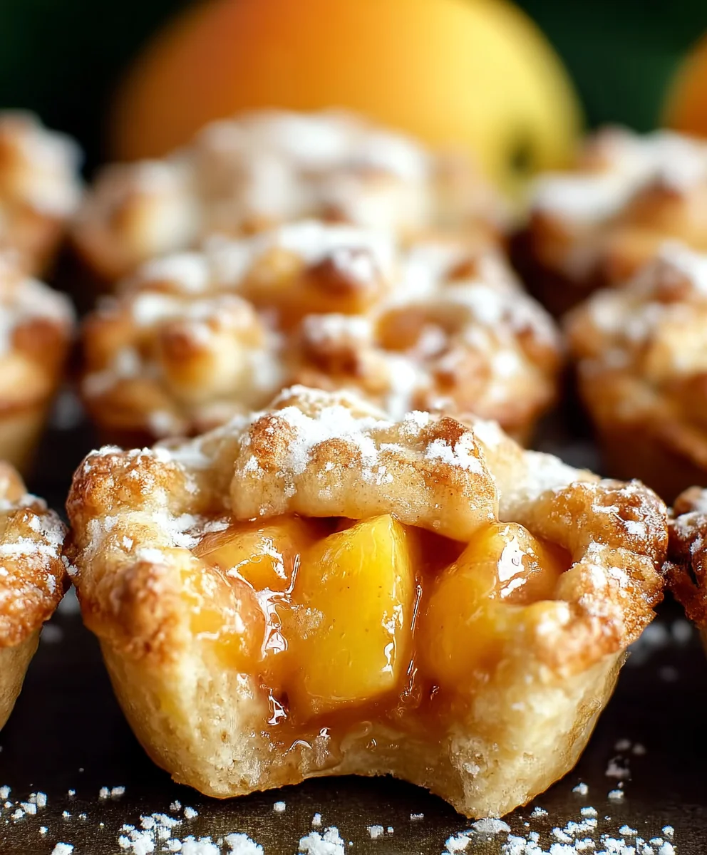 Easy Mini Peach Pies - Delicious Summer Dessert