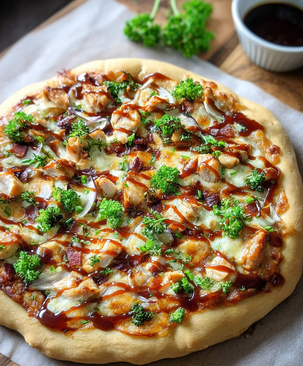 Easy Teriyaki Chicken Pizza - Quick & Delicious Recipe