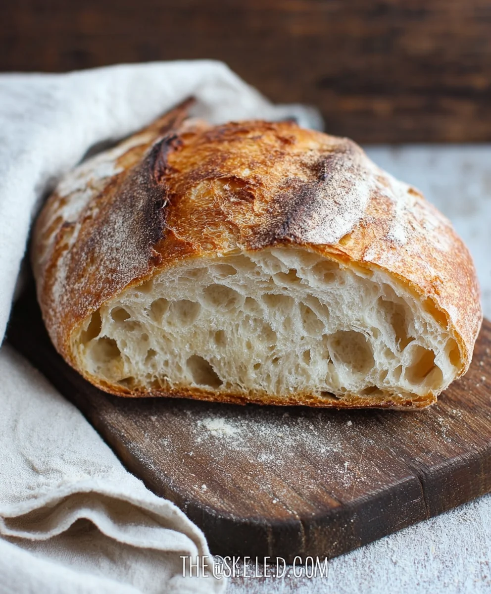 Easy Rustic Bread Recipe - Bake This Now