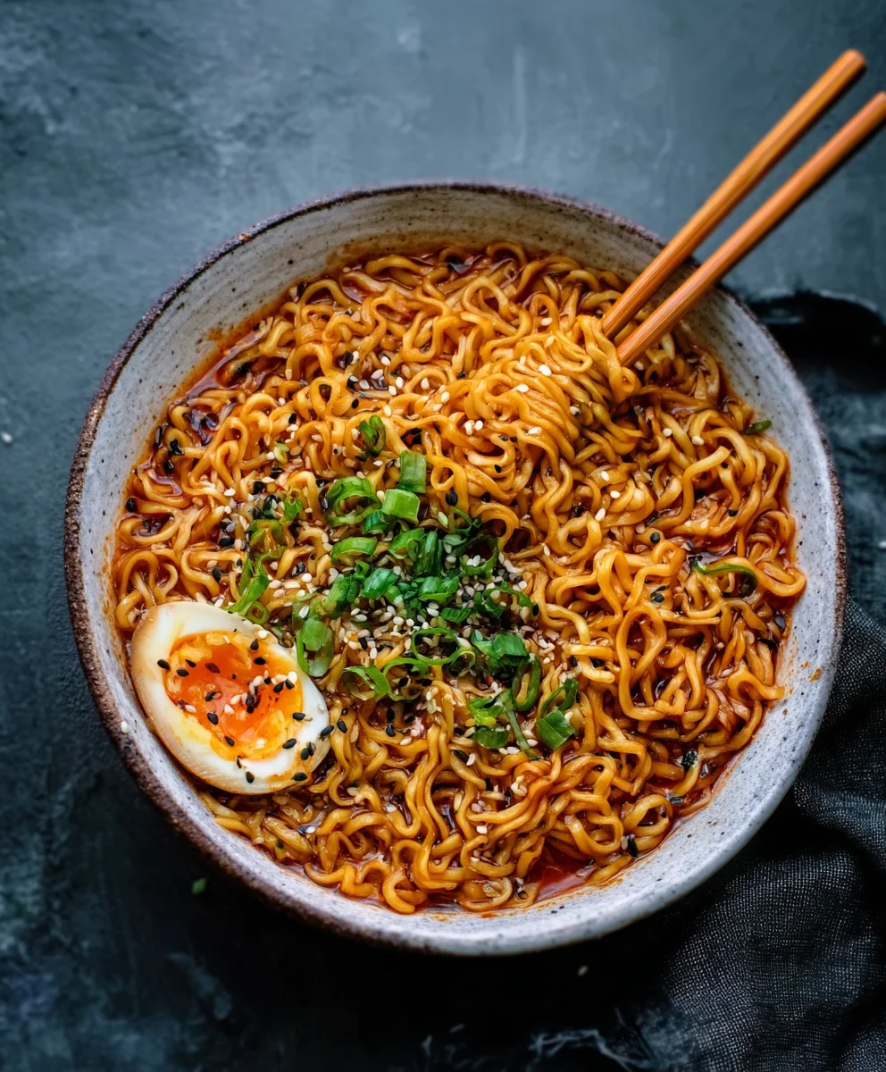 Easy Saucy Ramen Noodles Recipe - Quick & Delicious
