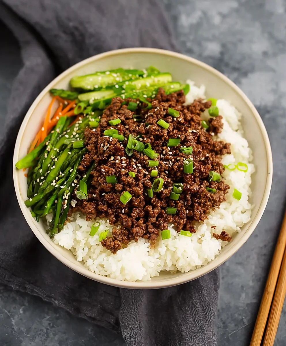 Quick Korean Beef Bowl Recipe Easy Dinner