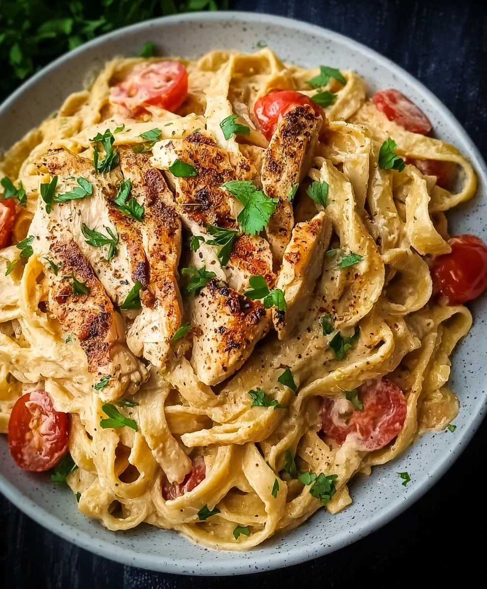 Quick Creamy Cajun Chicken Pasta - Easy Recipe