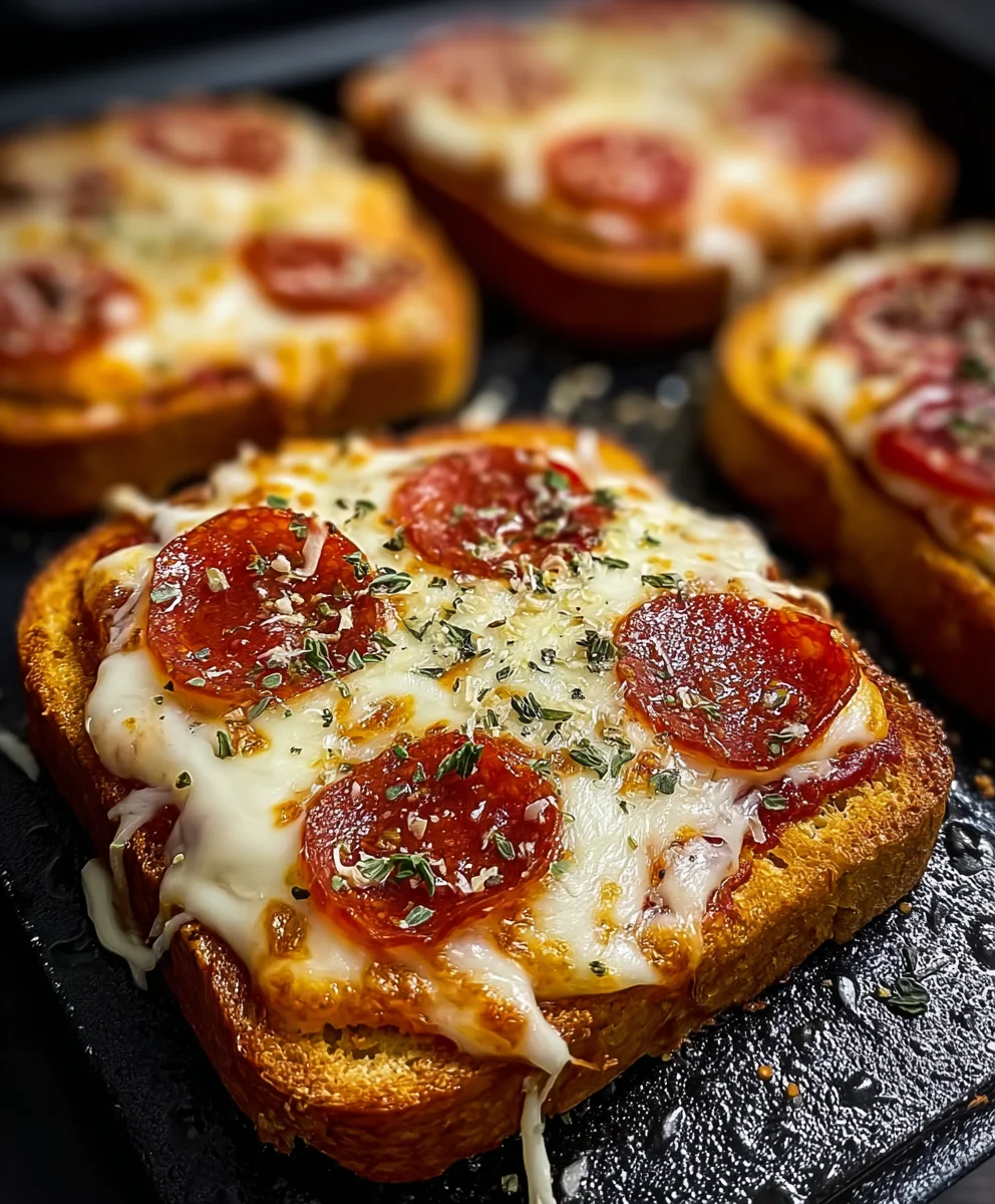 Air Fryer Pizza Toast Quick & Easy Recipe