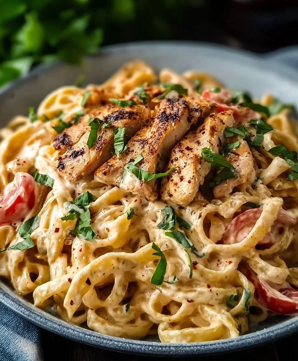 Quick Creamy Cajun Chicken Pasta - Easy Recipe