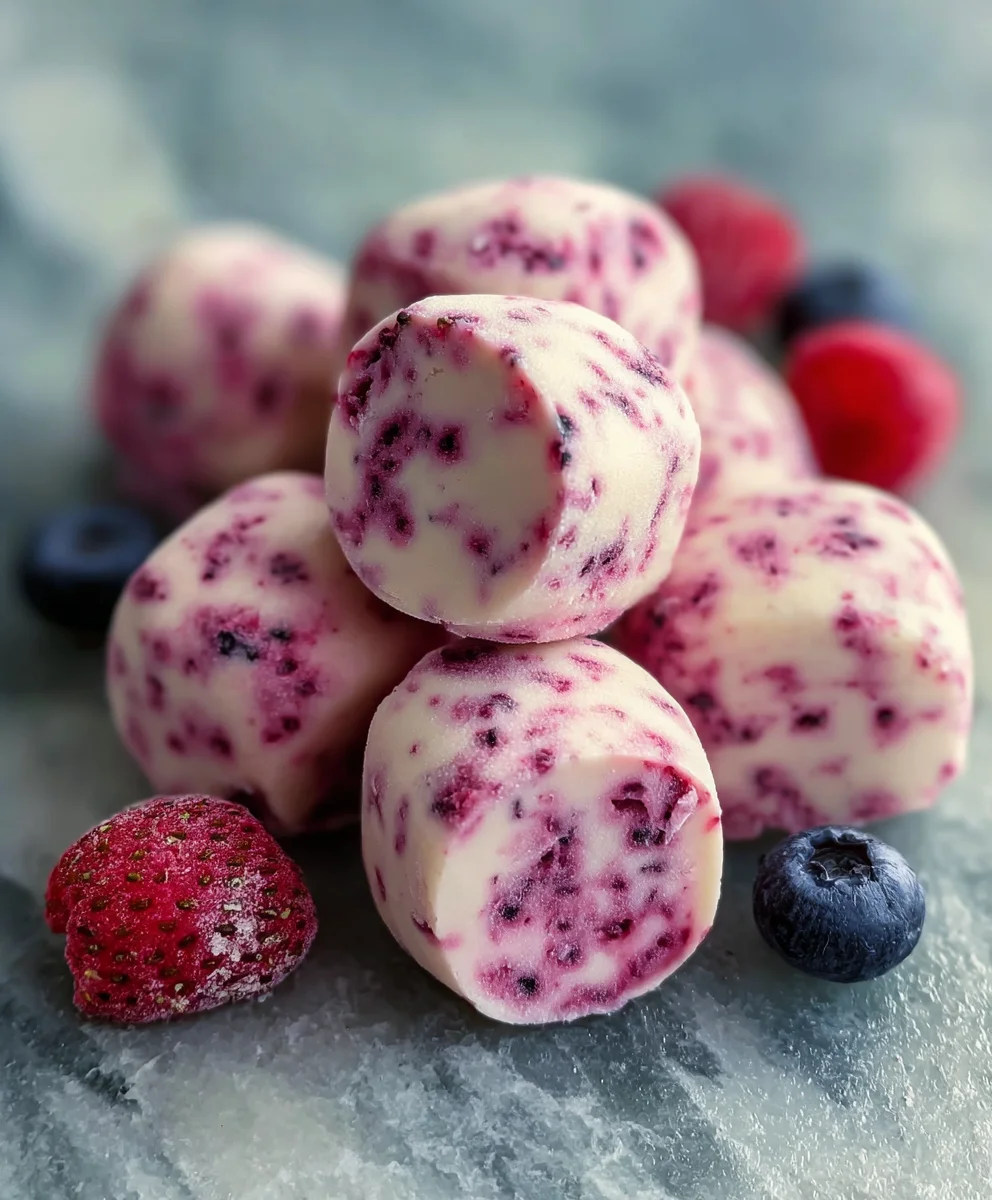 Easy Frozen Yogurt Bites- Healthy Sweet Treat