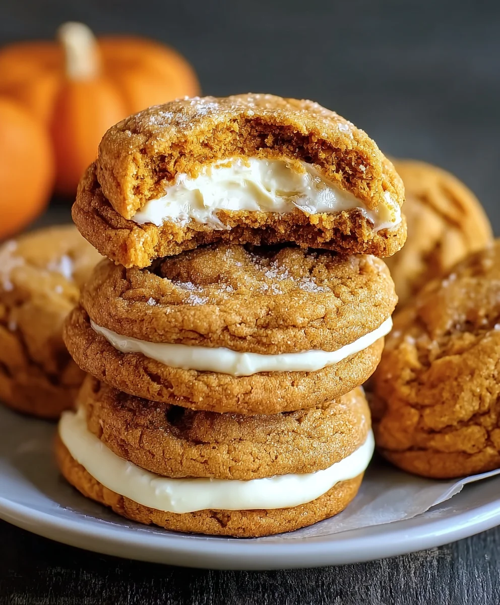 Pumpkin Cheesecake Cookies - Delicious Fall Treat