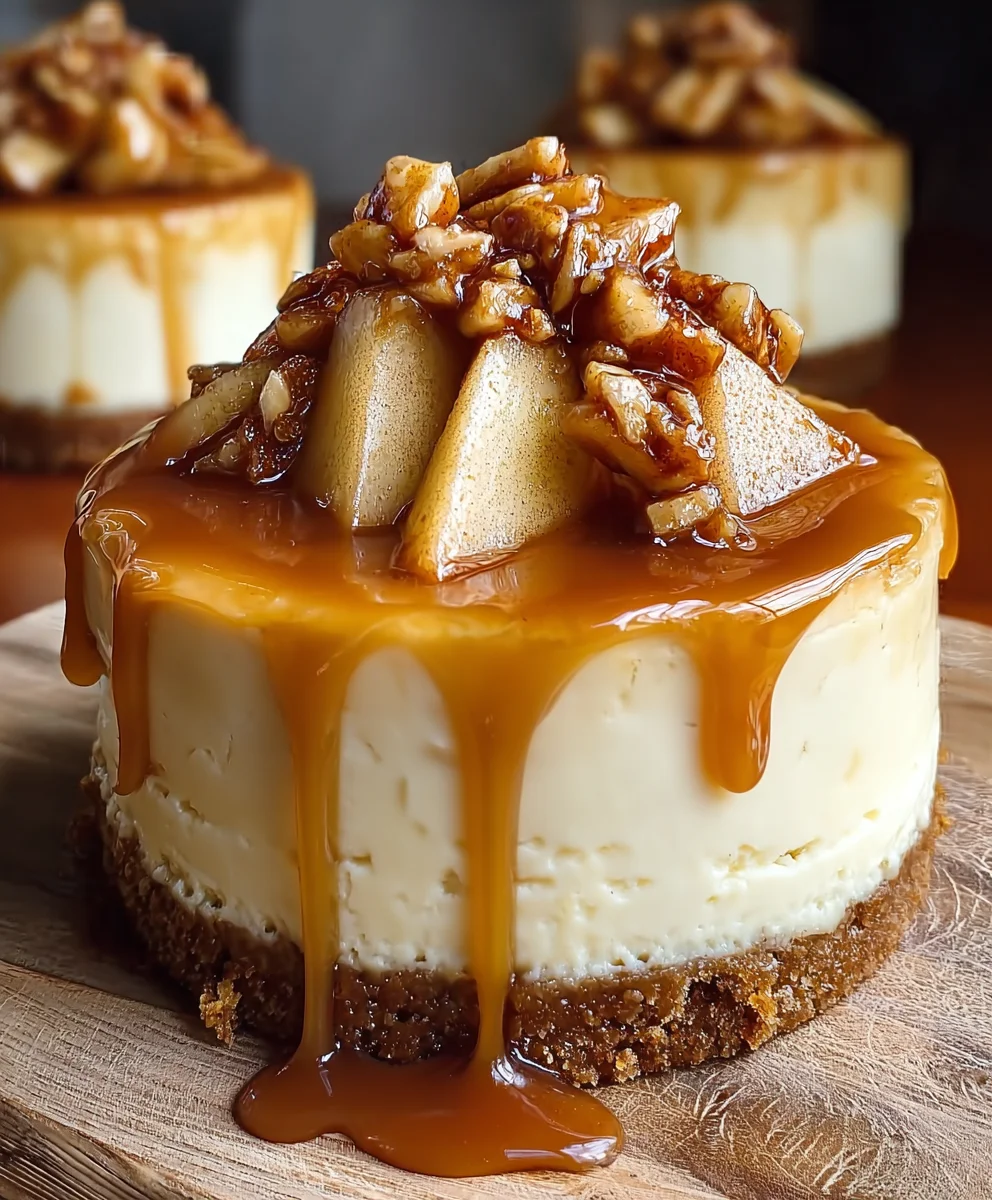 Caramel Apple Cheesecake Recipe - Easy & Delicious