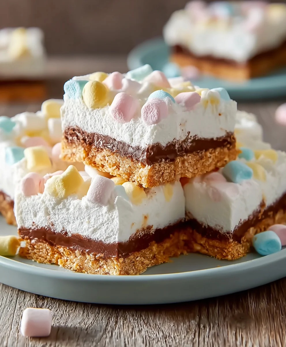 Easy No-Bake Marshmallow Slice Recipe