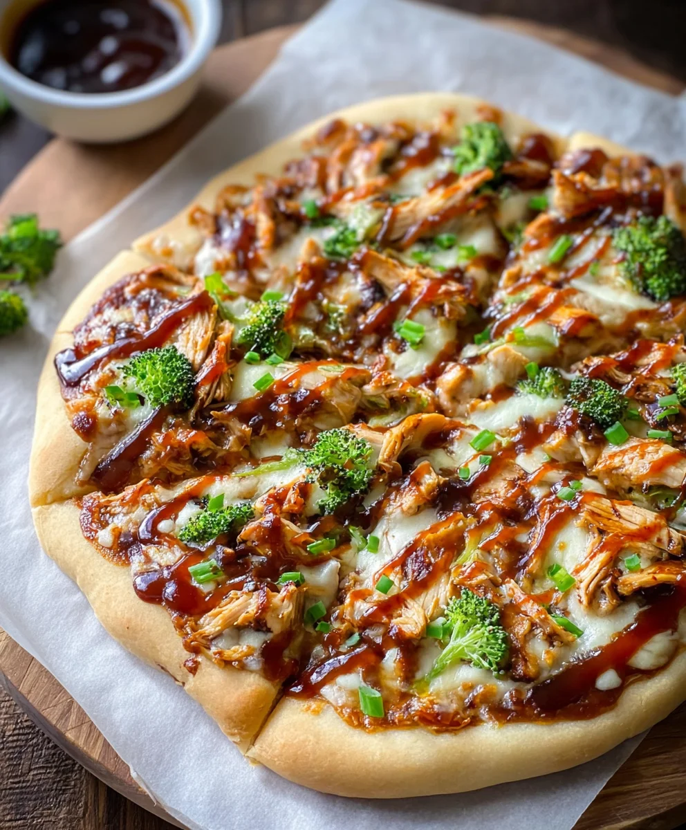 Easy Teriyaki Chicken Pizza - Quick & Delicious Recipe