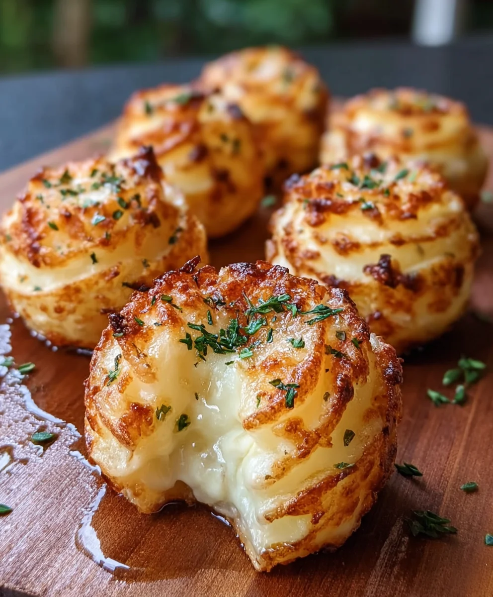 Easy Potato Cheese Bombs-Cheesy Bites