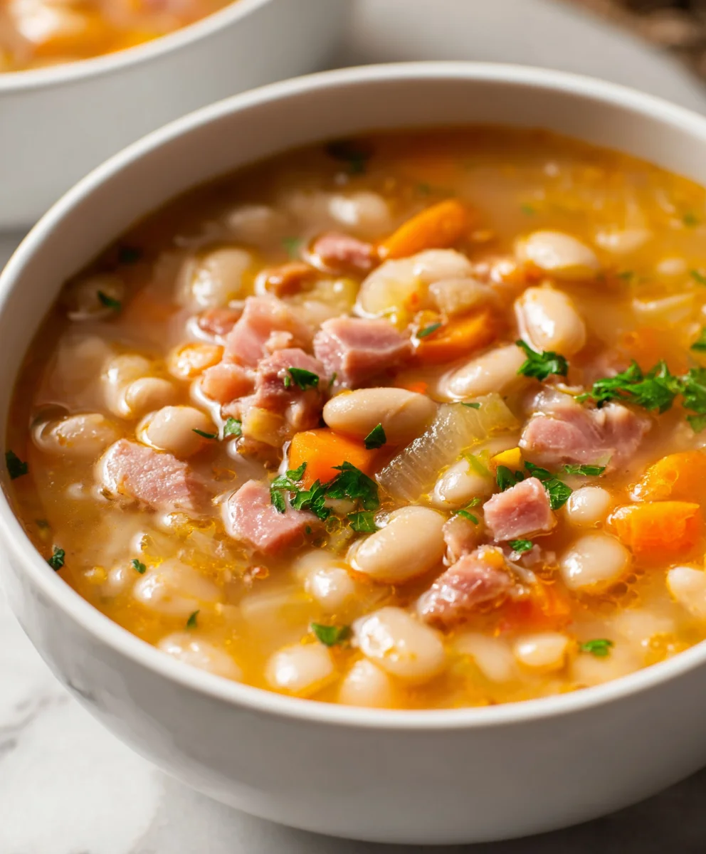 Easy Beef Beef Ham Bean Soup Recipe