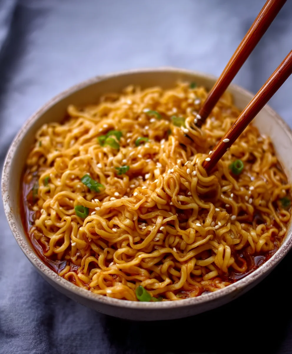 Easy Saucy Beef Ramen Noodles Quick Recipe