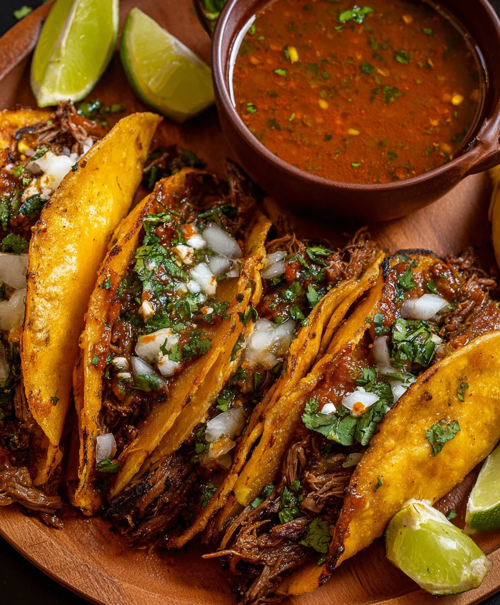 Best Beef Birria Tacos Recipe-Flavorful & Easy