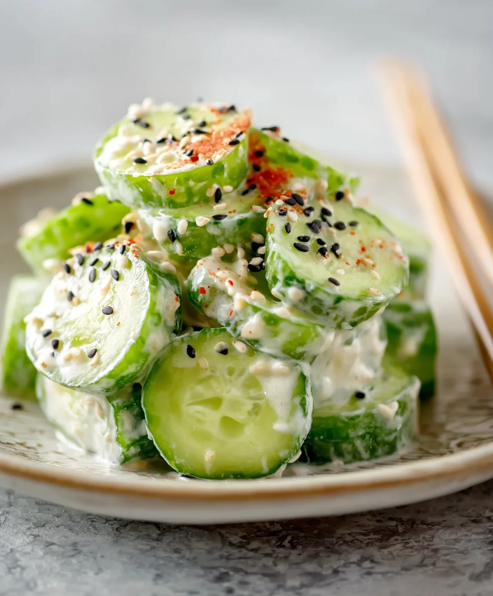 Easy California Roll Salad - Fresh Cucumber Flavor