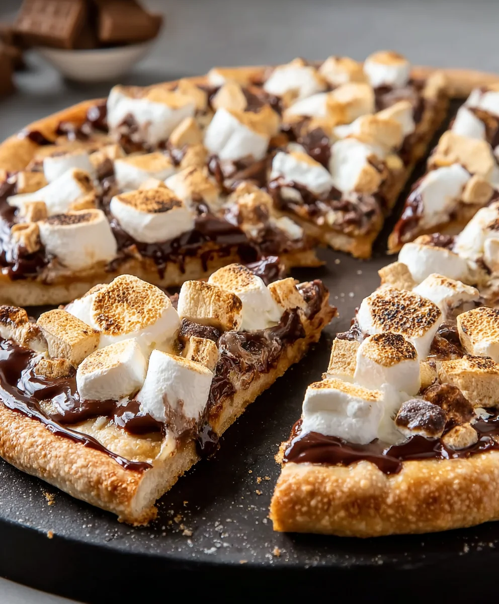 Decadent Smores Pizza Recipe - Easy Dessert Delight