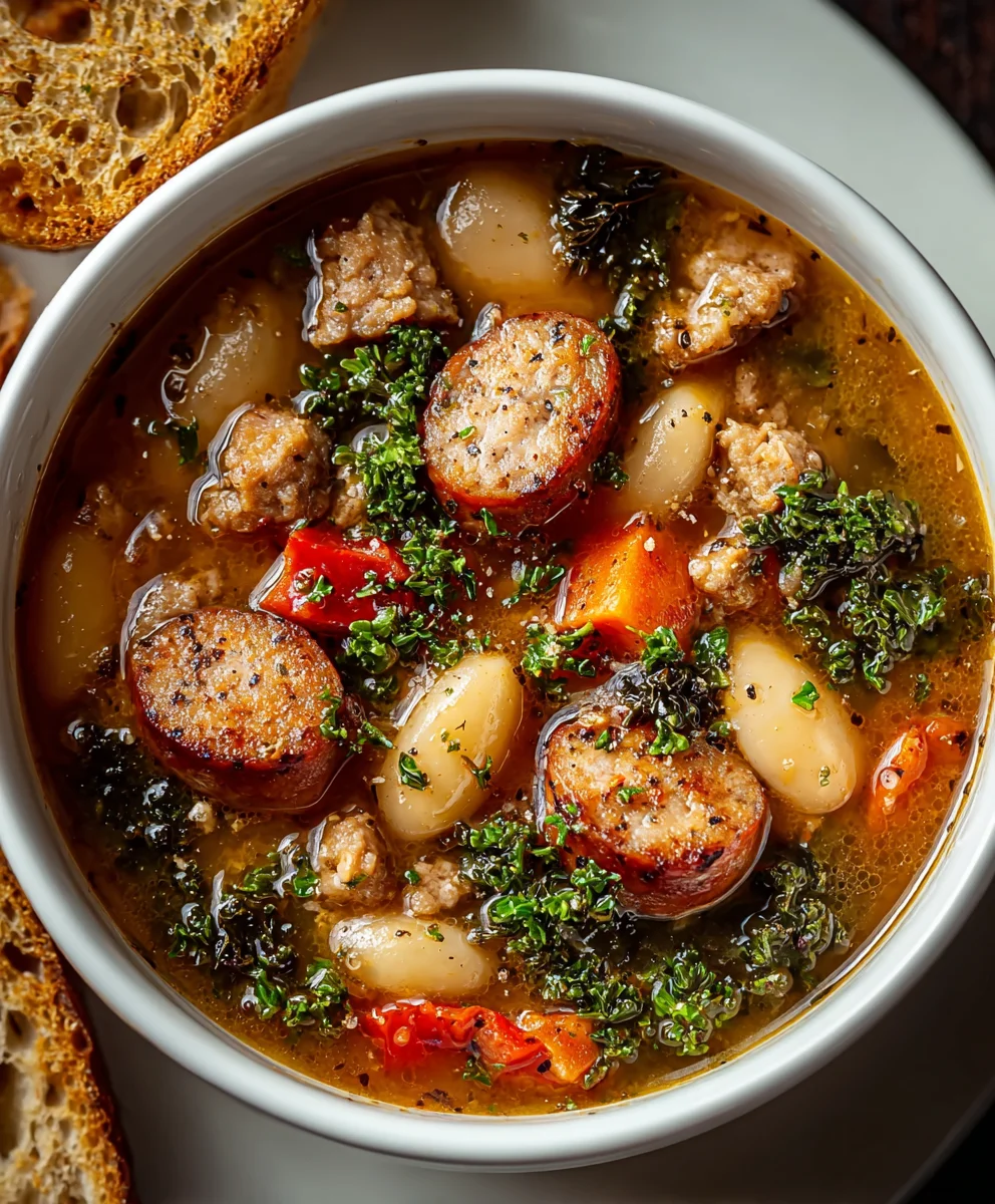 Beef Sausage Non-Non-Non-Alcoholic Alternativeic Non-Alcoholic Ale Soup - Savory Comfort