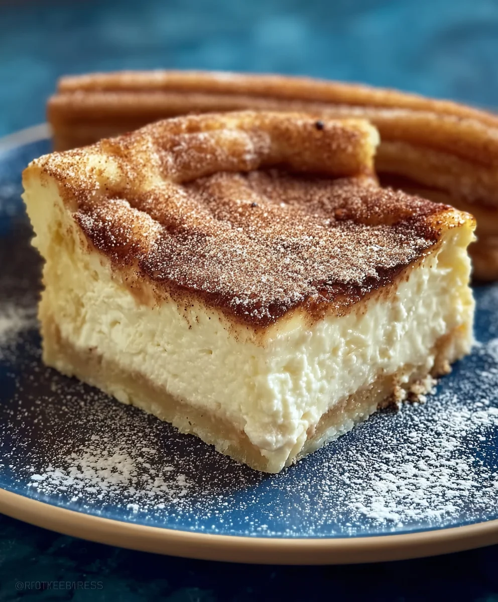 Churro Cheesecake - Easy Dessert Recipe