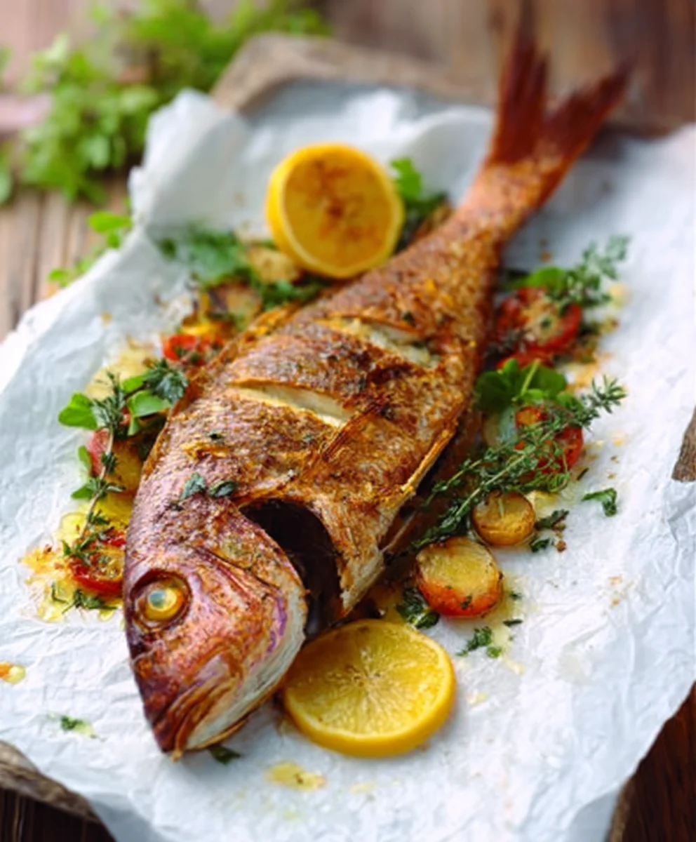 Easy Oven Baked Whole Snapper-Delicious Seafood Recipe