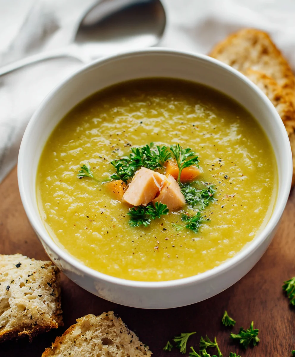Classic Split Pea Soup - Easy Beef & Veggie Recipe