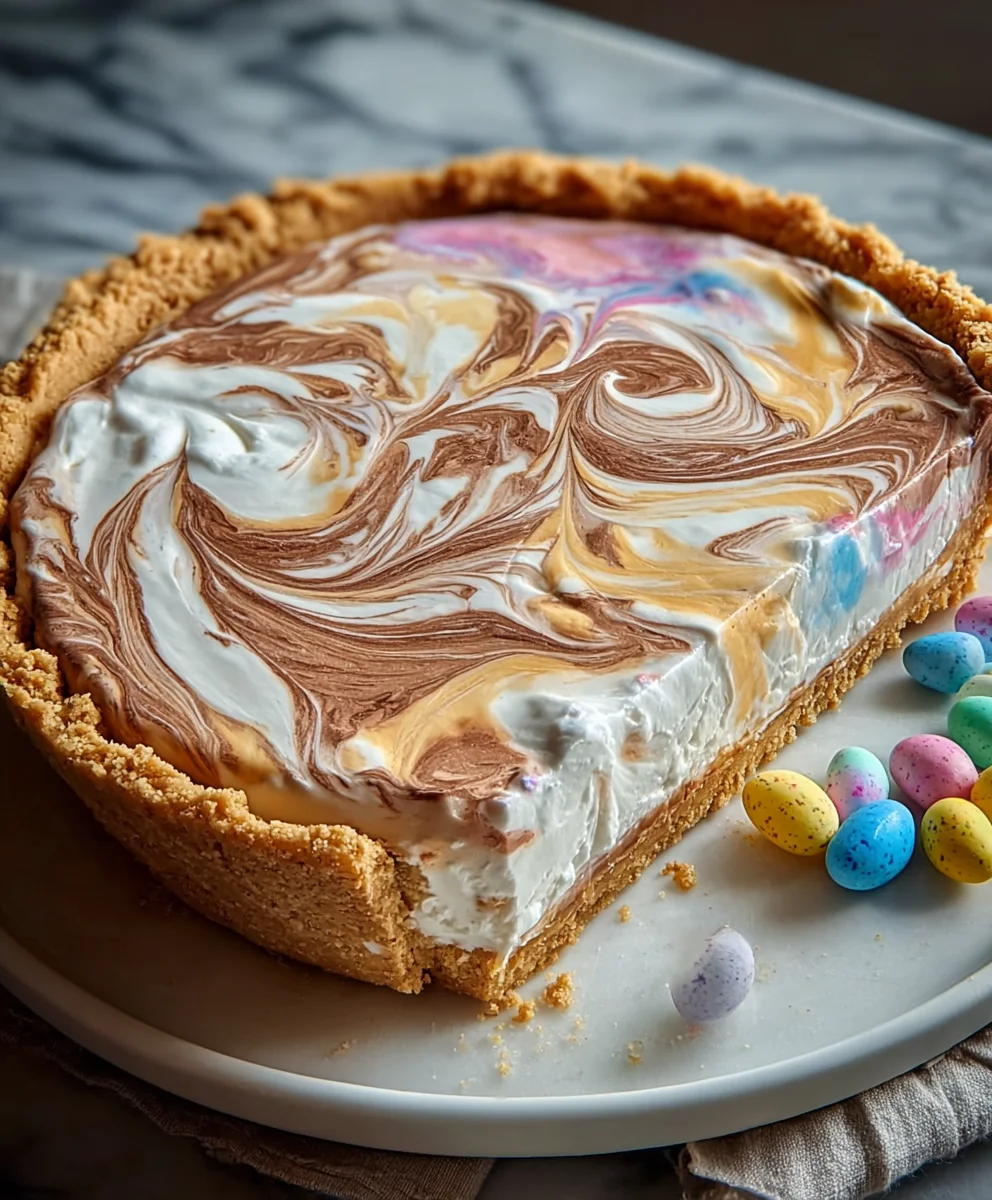 Easter Swirl Pie