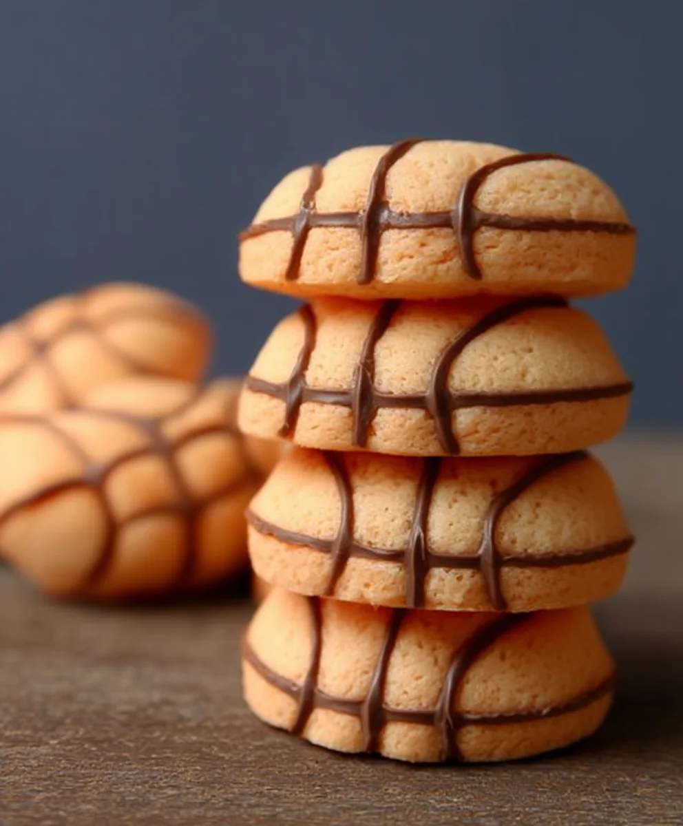 Easy Slam Dunk Basketball Cookies - March Madness Treat