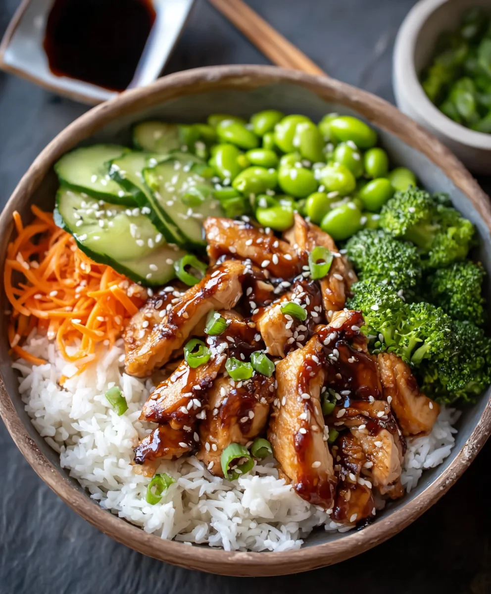 Easy Teriyaki Beef Rice Bowl