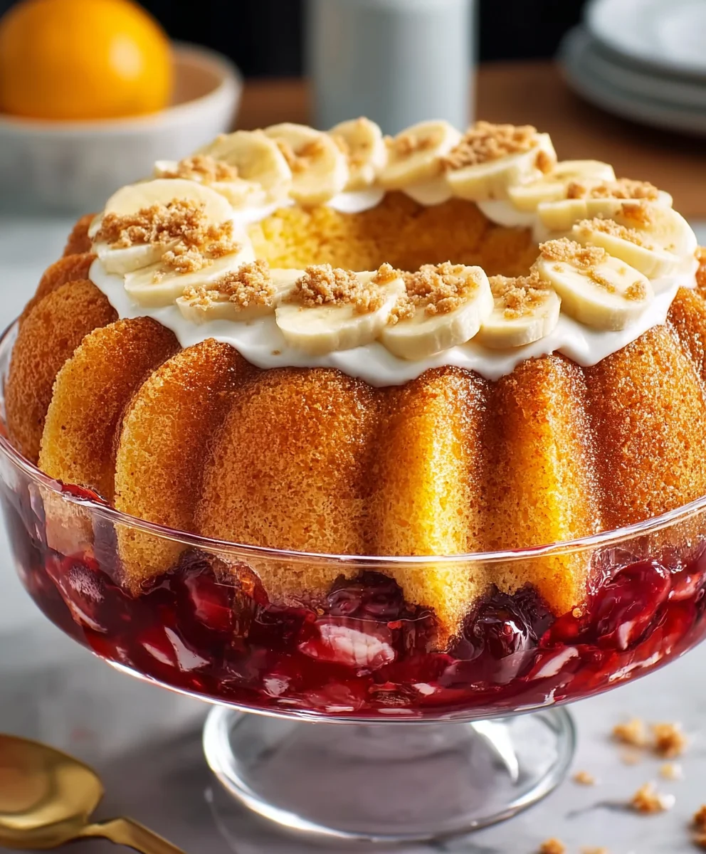Easy Punch Bowl Cake Recipe-Sweet & Delicious Dessert