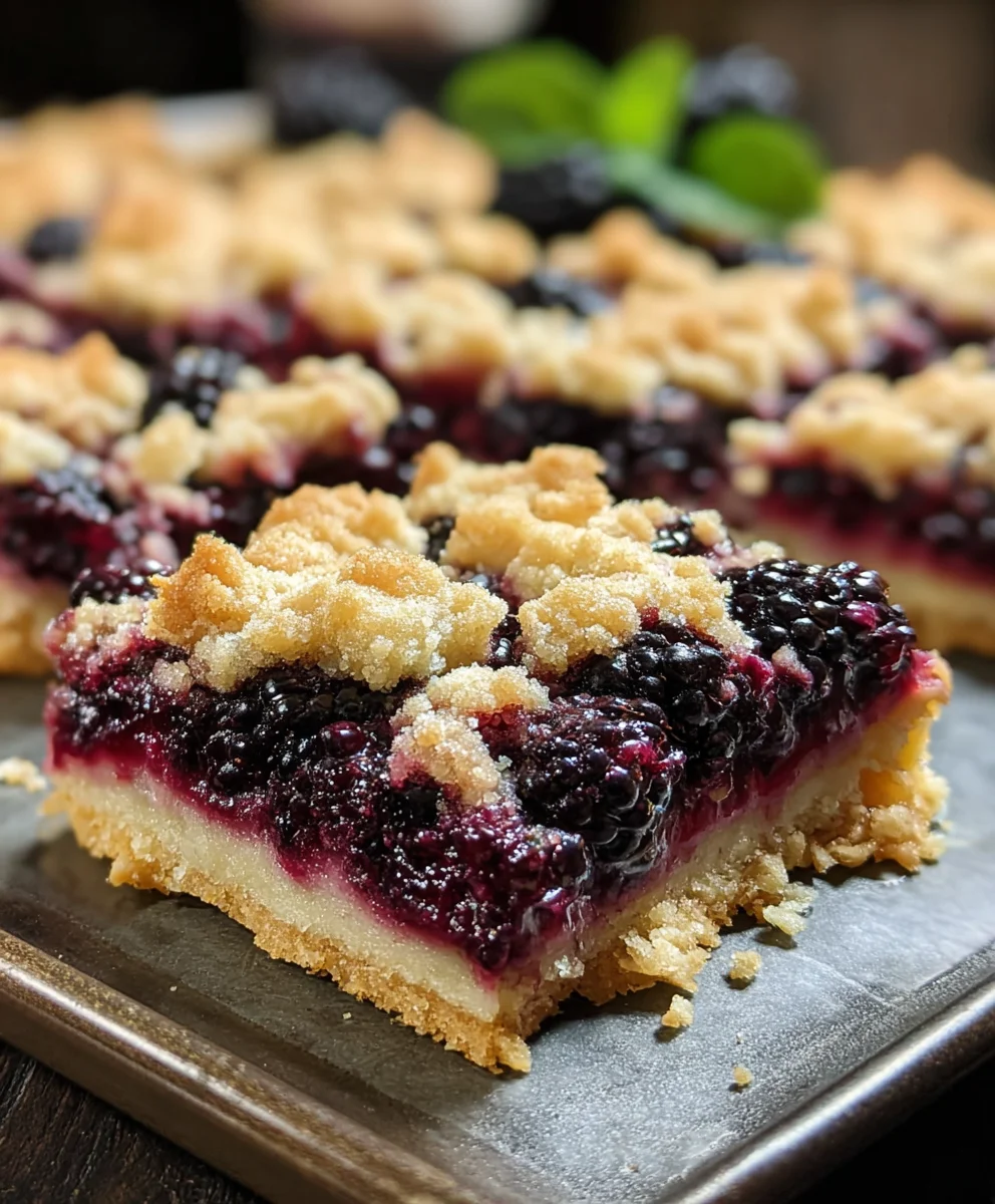 Blackberry Pie Bars - Delicious Crum extractble Extract Flavor
