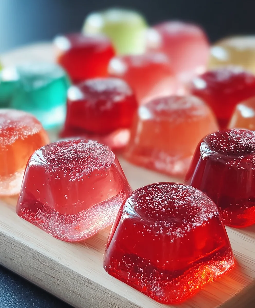 Boozy Jello Candy Melts-Fruity Fun Treats