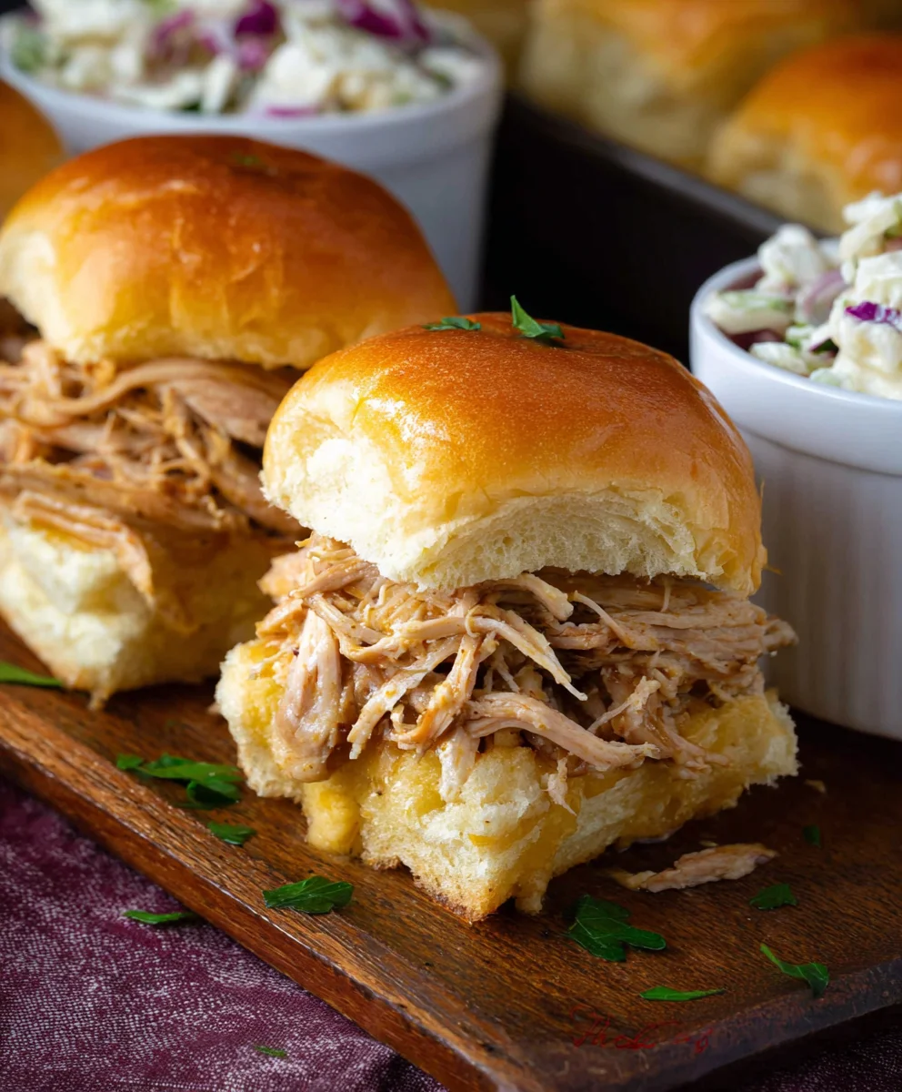 Crock Pot Mississippi Beef Sliders - Easy Recipe