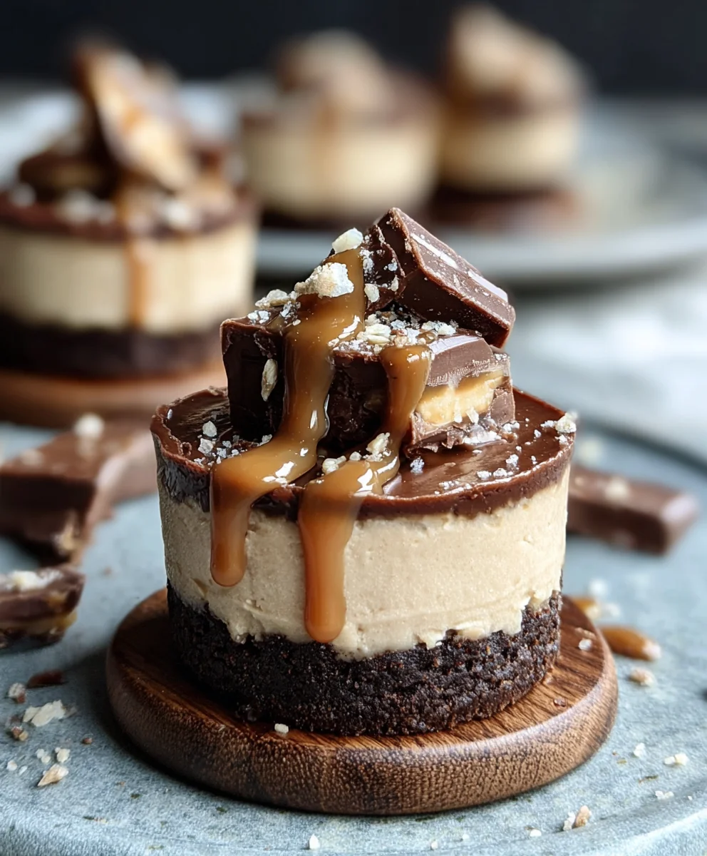 Raw Caramel Brownie Cheesecake-No-Bake Treat