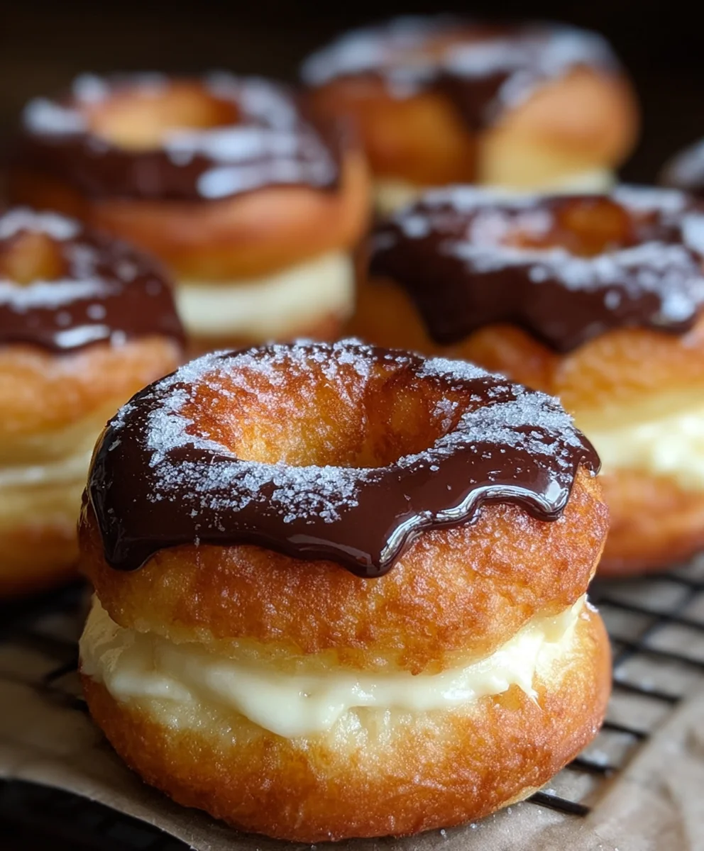 Baileys Extract-Inspired Cheesecake Doughnuts - Delicious Treat