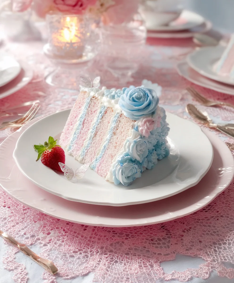 Dreamy Pink Blue Coquette Party Treats - Easy Recipe