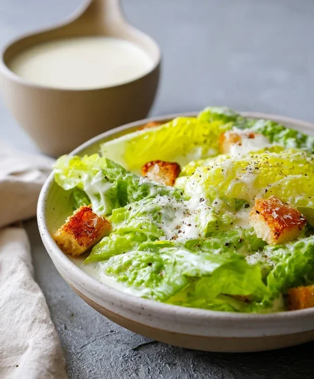Homemade Caesar Salad Dressing