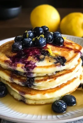 Lemon Blueberry Pancakes